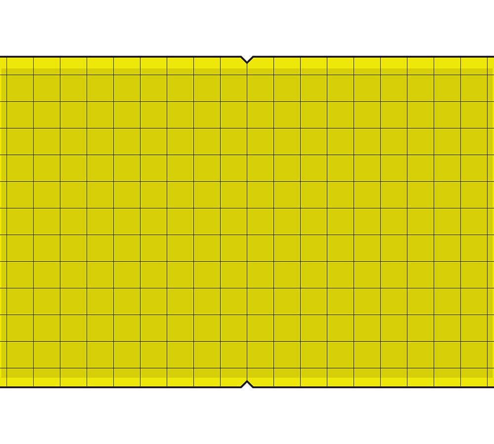 Inovus Klebefläche für PR30 gelb - 6 Stk.